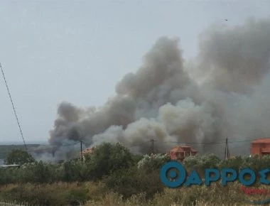 Μεγάλη φωτιά στην Πύλο - Σε κίνδυνο ο αρχαιολογικός χώρος! (φωτό, βίντεο)